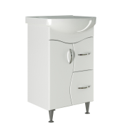 Тумбы без раковины, Тумба д/ванной КЛАССИК-52 под умывальник Альфана-52 (ПВХ)