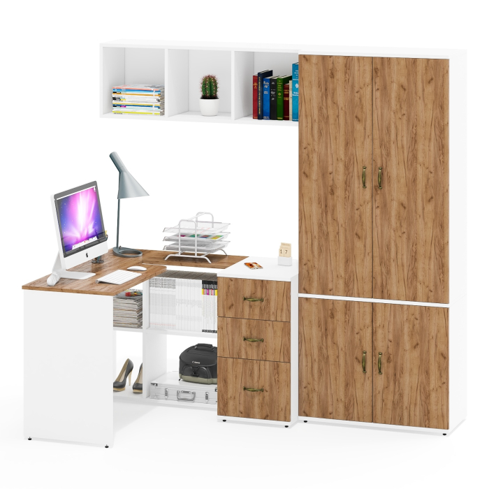 Домашние кабинеты, Домашний кабинет Лидер-8 компоновка № 27