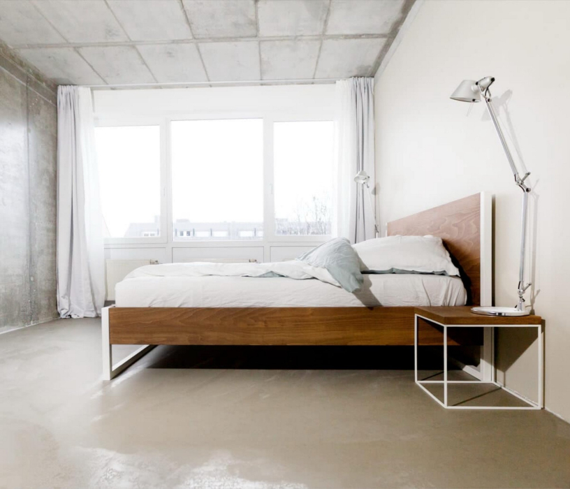 Кровати 140 см, Кровать в стиле лофт Ардено 1.4