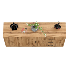 Комод с дверкой и ящиками РВК 122-1504