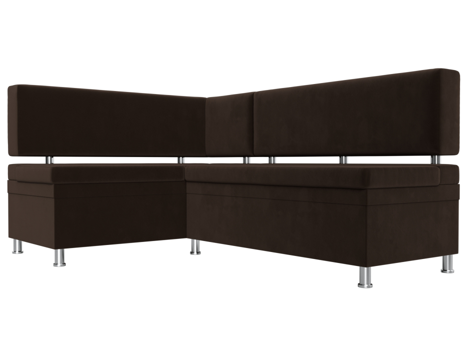 Кухонные уголки, Кухонный уголок Стайл левый угол, микровельвет