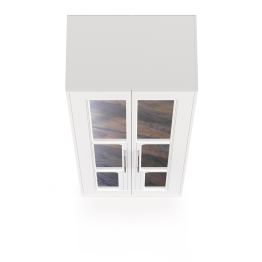 Шкаф для одежды 2-х дверный с зеркалами Валенсия 13.329