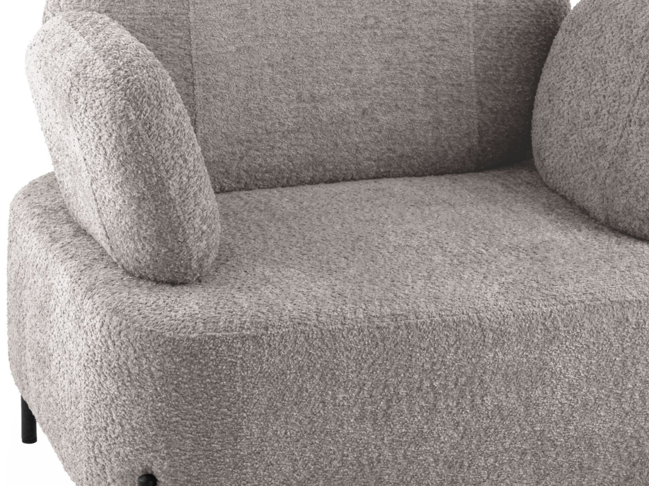 Кресло для отдыха, Кресло STOOL GROUP Кэнди с подлокотниками букле