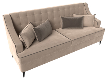 Прямой диван Марк, велюр