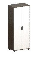 Шкафы двухстворчатые, Модульная система Грейс Шкаф ШК-5002  Гикори Джексон Темный