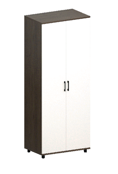 Шкафы двухстворчатые, Модульная система Грейс Шкаф ШК-5002  Гикори Джексон Темный