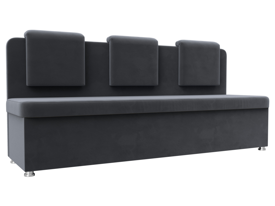 Кухонные уголки, Диван кухонный прямой Маккон 3-х местный, велюр