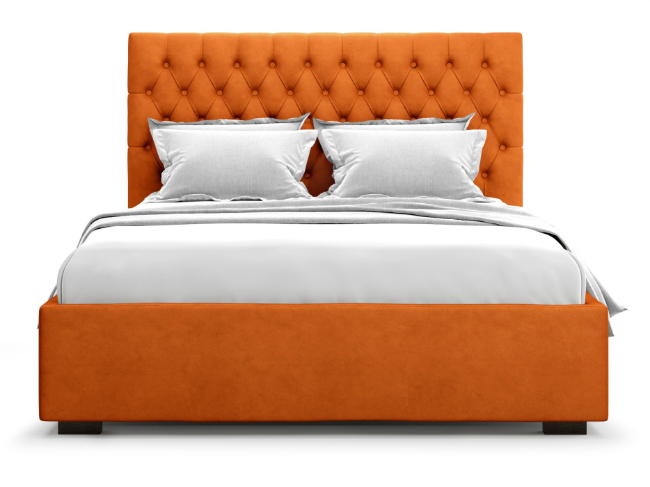 Мягкая кровать, Кровать Nemi 140 с ортопедическим основанием без ПМ