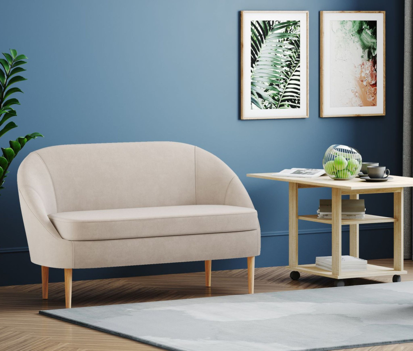 Диваны прямые, Диван прямой Комо Велюр