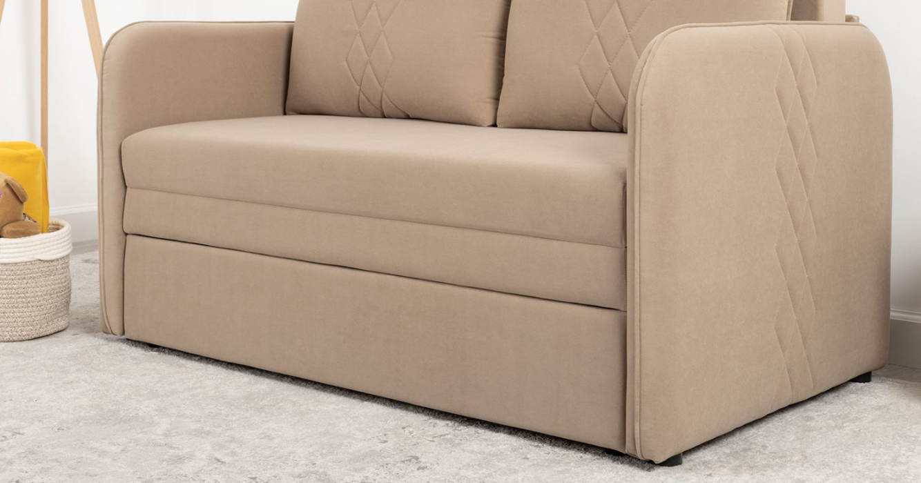 Диваны с ящиком для белья, Диван-кровать Юта (120)