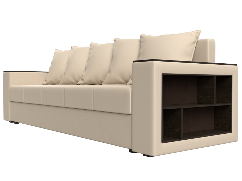 Диваны кровати со спальным местом, Диван прямой Дубай Лайт, экокожа