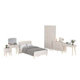 Спальня Афина с кроватью со спальным местом 1200х2000