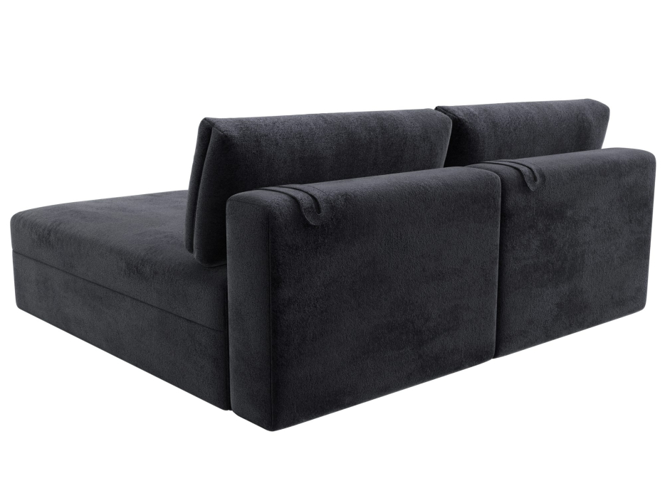 Диваны угловые в гостиную, Диван угловой модульный Лига-060 НПБ угол универсальный, велюр TOWER