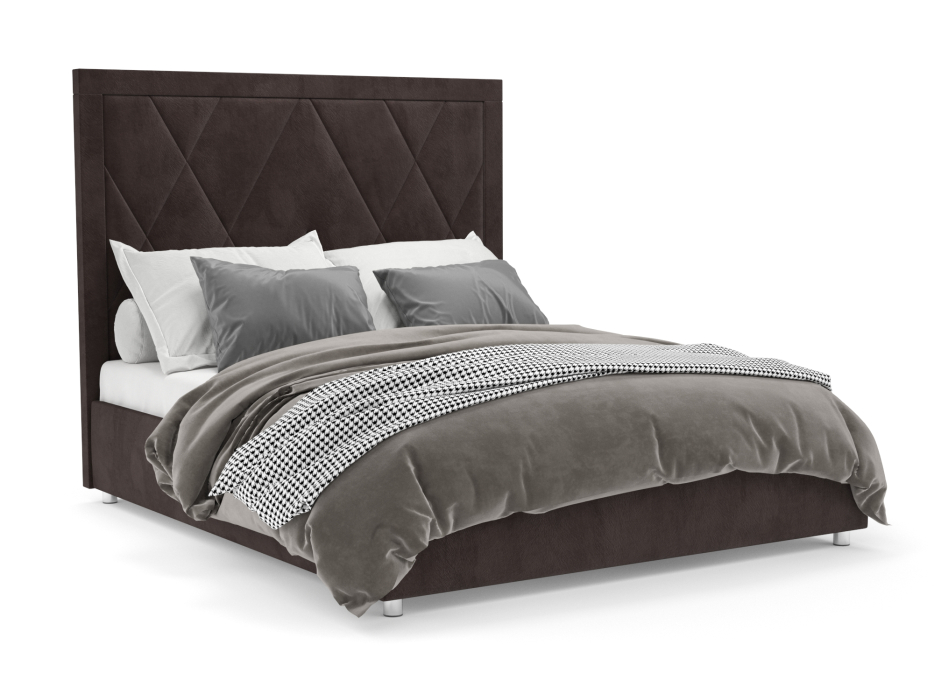 Мягкая кровать, Кровать Треви 140 см (Кордрой)