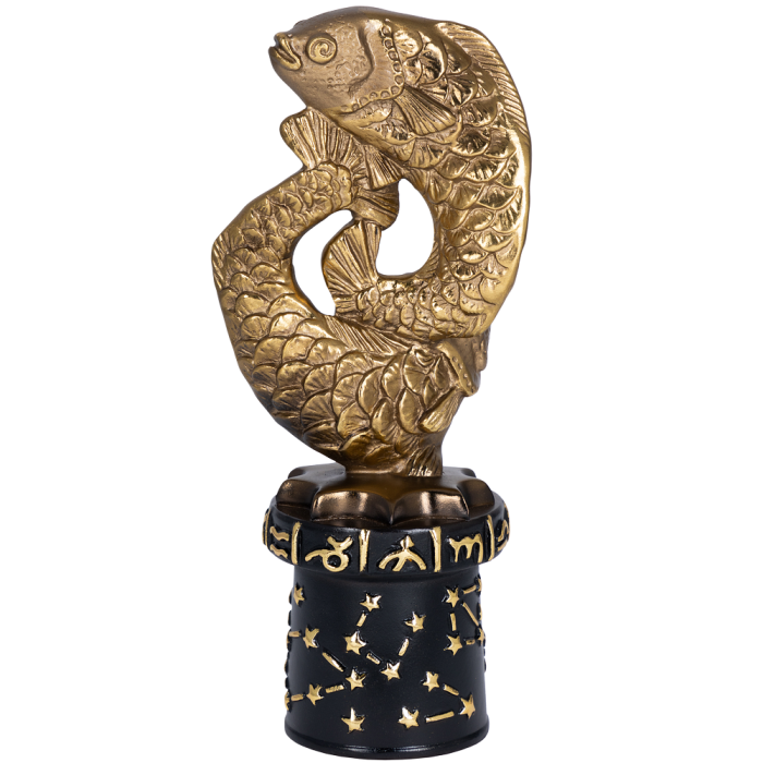 Декор для гостиной, Статуэтка Знак зодиака Рыбы (20.02-20.03)