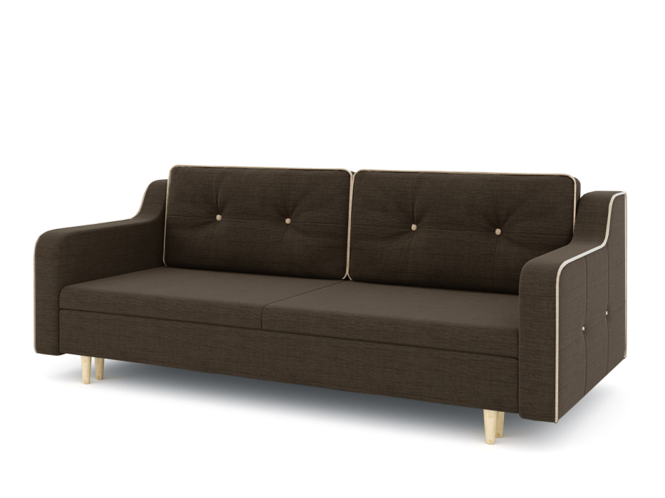 Диваны еврокнижки, Диван-кровать еврокнижка-пантограф Оникс, рогожка Люкс