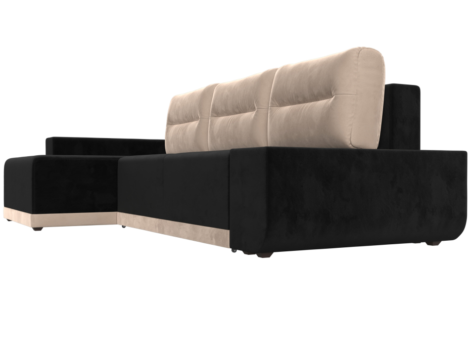 Диваны угловые в гостиную, Угловой диван Чикаго левый угол, велюр