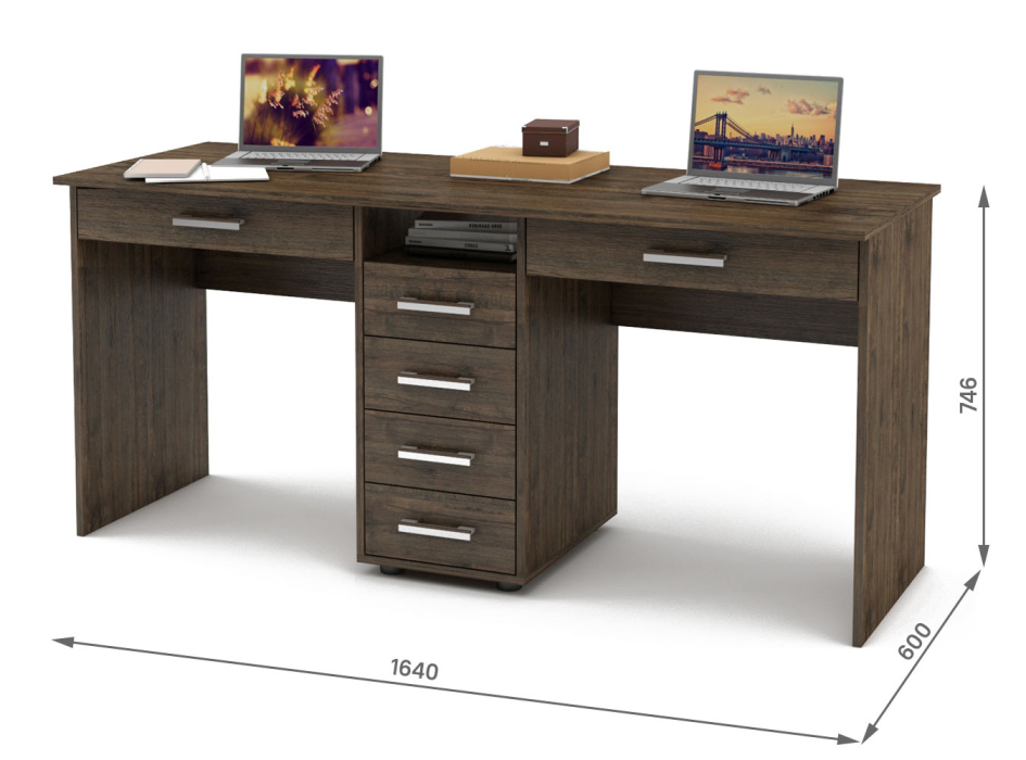 Прямые, Письменный стол Остин-8Я