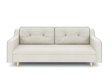 Диван-кровать еврокнижка-пантограф Оникс, велюр