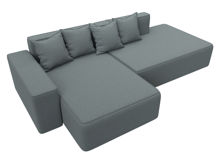 Диваны угловые в гостиную, Диван угловой Лига-079 угол левый, рогожка Амур