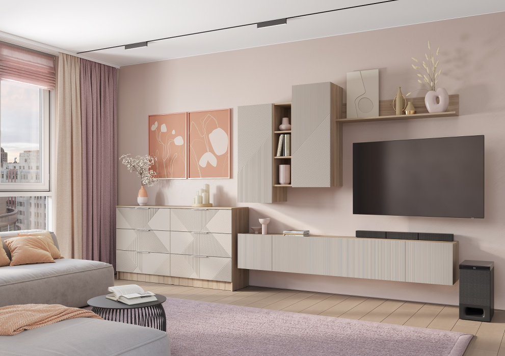 ТВ-тумбы, Навесной шкаф Эмилия ШКН-03