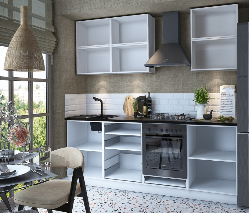 Кухонные гарнитуры, Кухонный гарнитур Калипсо 2,4 м