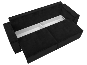 Диван прямой Куба Лайт, велюр SEVEN