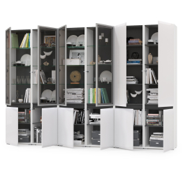 Стенка из шкафов Сидней № 19