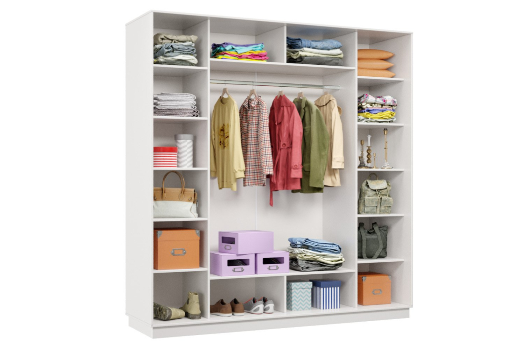 Шкафы-купе, Шкаф-купе Премьер 36 белый