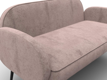 Диван прямой Лига-086, велюр TOWER