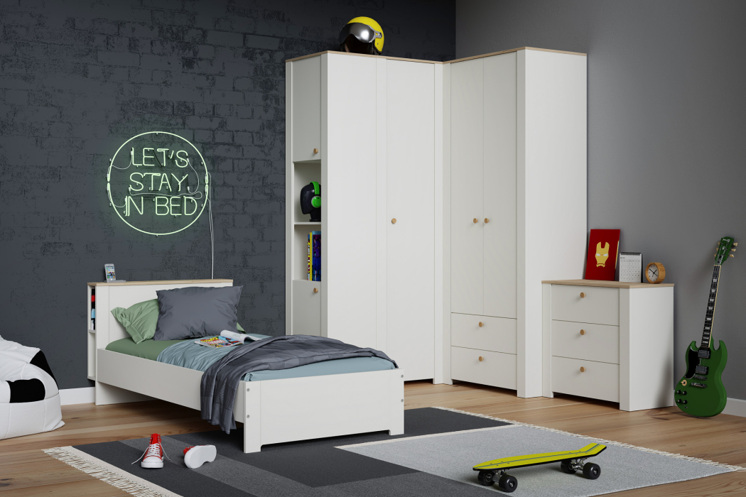 Шкафы одностворчатые, Шкаф торцевой Джастин 16.306