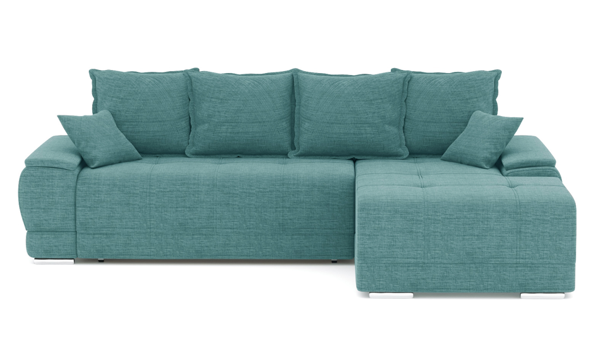 Диваны угловые в гостиную, Диван-кровать угловой Нордвикс Мини, рогожка