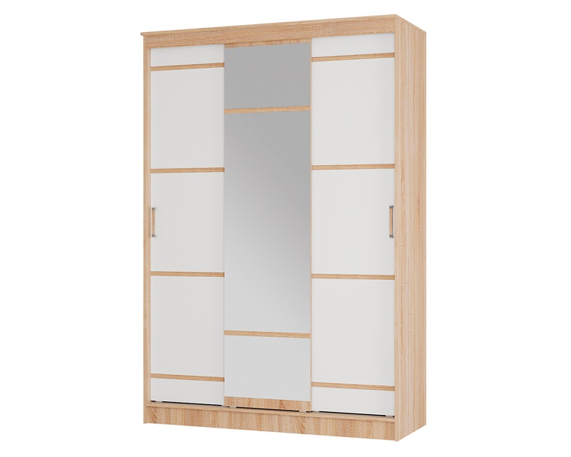 Шкафы-купе 3-х дверные, Шкаф-купе Сакура 150 см