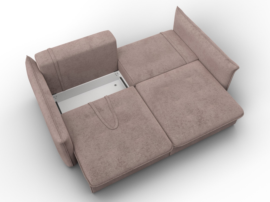 Диваны еврокнижки, Диван прямой Лига-100 НПБ, велюр TOWER