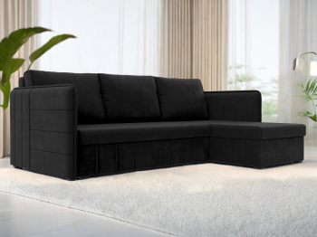 Диван угловой Слим универсальный угол, микровельвет