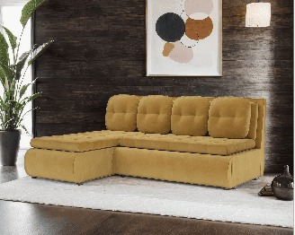 Диван угловой Кормак (Велюр)