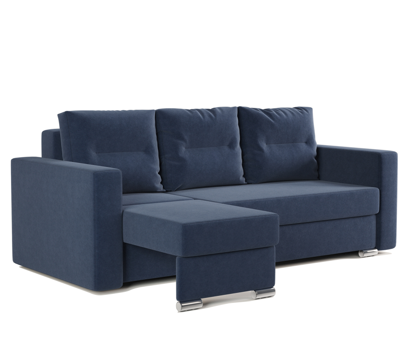 Диваны угловые в гостиную, Угловой диван трансформер Рио левый