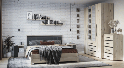 Модульная система Nature (модуль 42) Тумба прикроватная