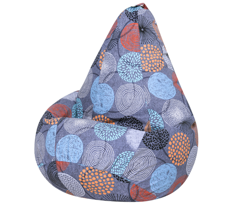 Кресло для отдыха, Кресло Мешок Жаккард 3XL