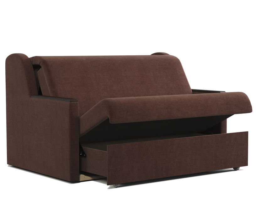 Диваны с ящиком для белья, Диван-кровать Аккорд Д 140, велюр