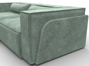 Диван угловой Лига-061 угол левый, велюр BRUT