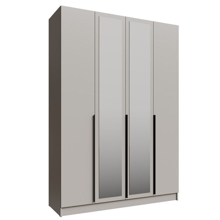 В спальню, Распашной шкаф с зеркалом 160 Мадрид