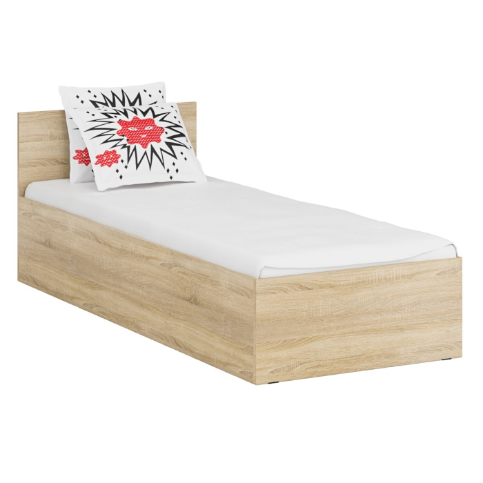 Спальные гарнитуры, Кровать односпальная 800 со шкафом для одежды 2-х створчатым Стандарт