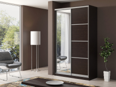 Шкафы-купе, Шкаф купе 2-х дверный Айсберг 150 +зеркало