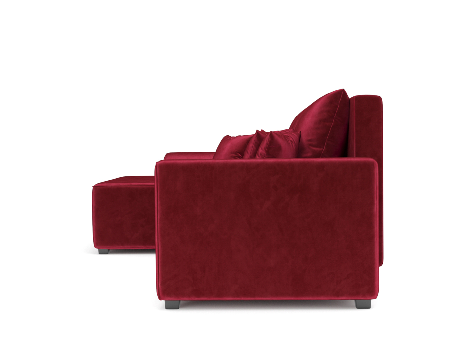 Диваны угловые в гостиную, Диван Каскад Левый угол (Бархат)