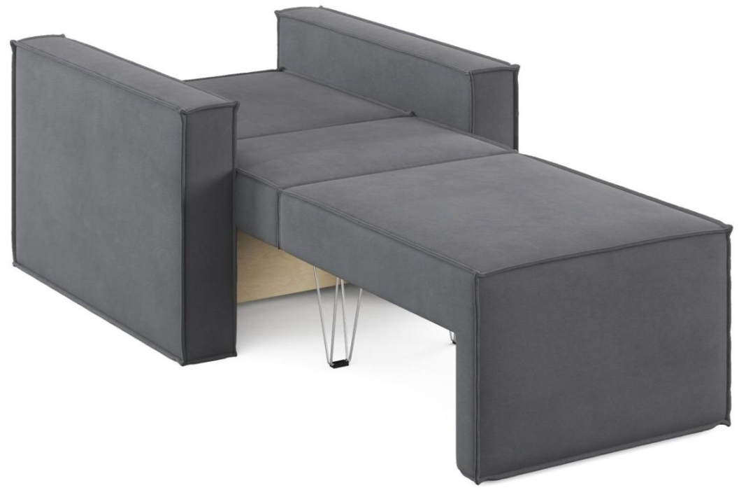 Мягкая мебель, Кресло Лофт Люкс раскладное , велюр