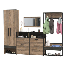 Прихожая Трувор в стиле лофт № 235