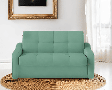 Диваны кровати со спальным местом, Диван прямой аккордеон Лидер НПБ 120*200