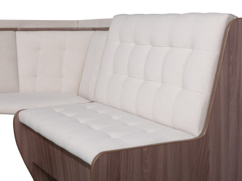 Кухонный уголок Стиль 1Л (со столом СТ3) Ясень шимо темный / велюр