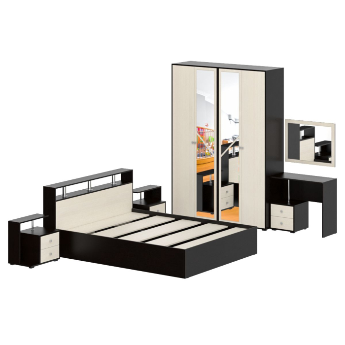 Спальные гарнитуры, Спальный гарнитур Камелия №2